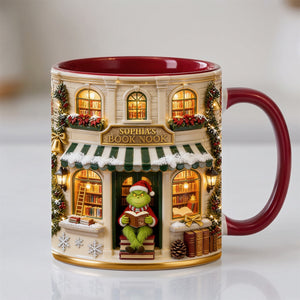 Cozy Winter Bookstore Coffee Mug - Personalized Christmas Gifts For Book Lovers 04pgtn030926-Homacus