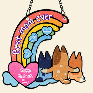 Personalized Gifts For Mom Suncatcher Ornament 01DTDT250325-Homacus