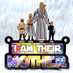 Personalized Gifts For Mom Suncatcher Ornament, Stunning Galaxy 01QHDT140225DAHHHG-Homacus