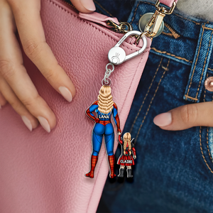 Personalized Gifts For Mom Keychain 07QHHU240225PA-Homacus