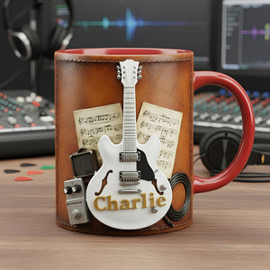 Guitar Mug - Personalized Gifts For Guitar Lovers 04HYDT050126-Homacus