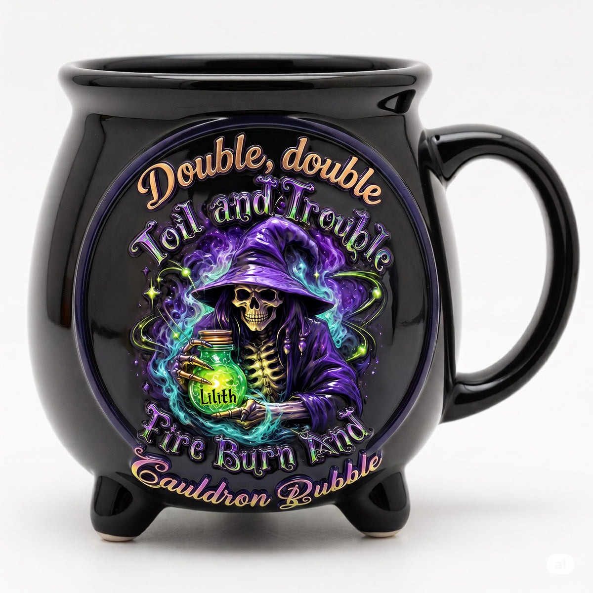 Witchy Spell Cauldron Mug, Personalized Gifts For Witch Lovers 01qhdt200826-Homacus