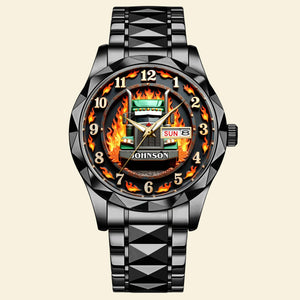 Trucker's Pride - Men's Watch Personalized Gifts for Truckers 03HUDT240725-Homacus