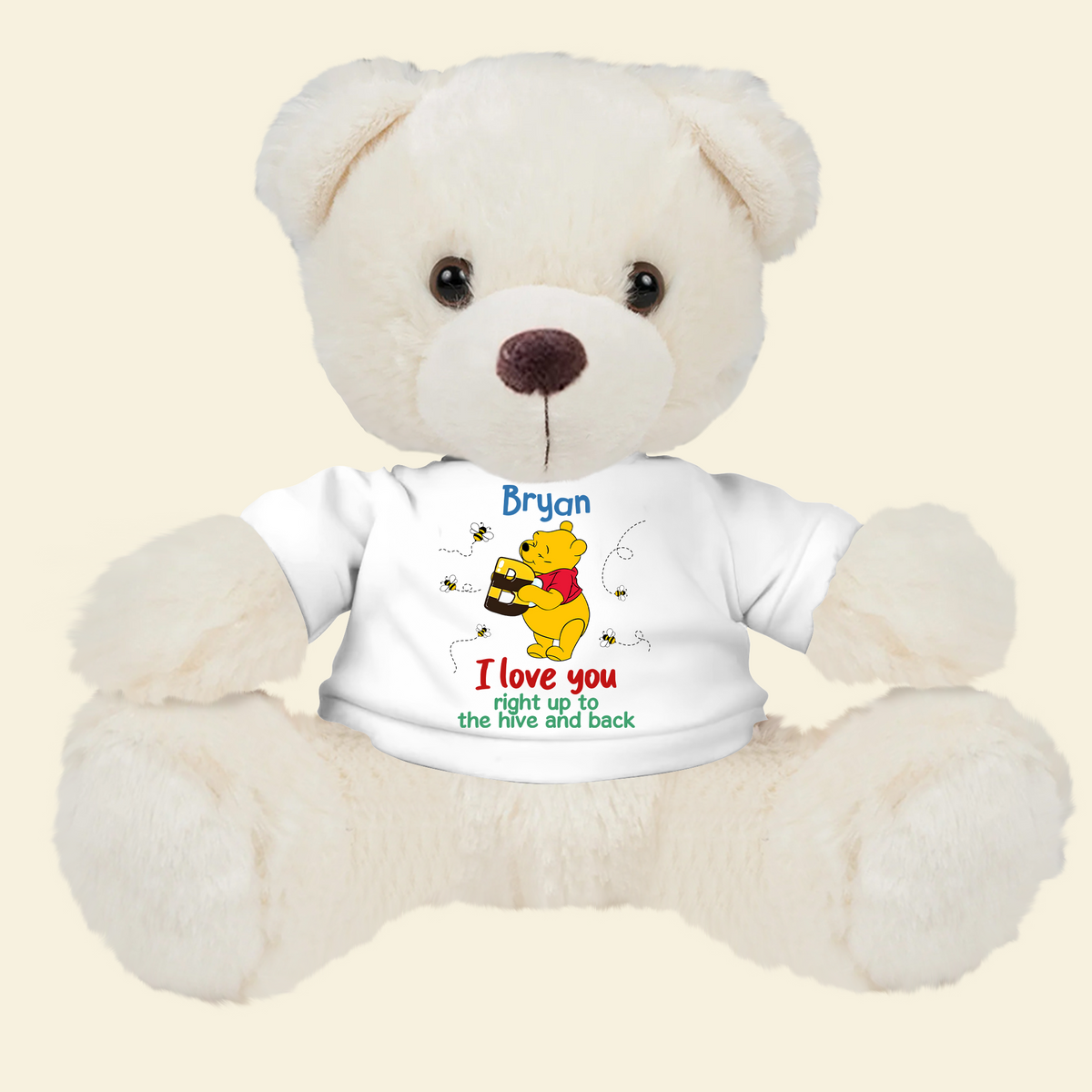 Personalized Gifts For Kids Bear With Shirt, Cute Cartoon Character 01tgpu010325-Homacus