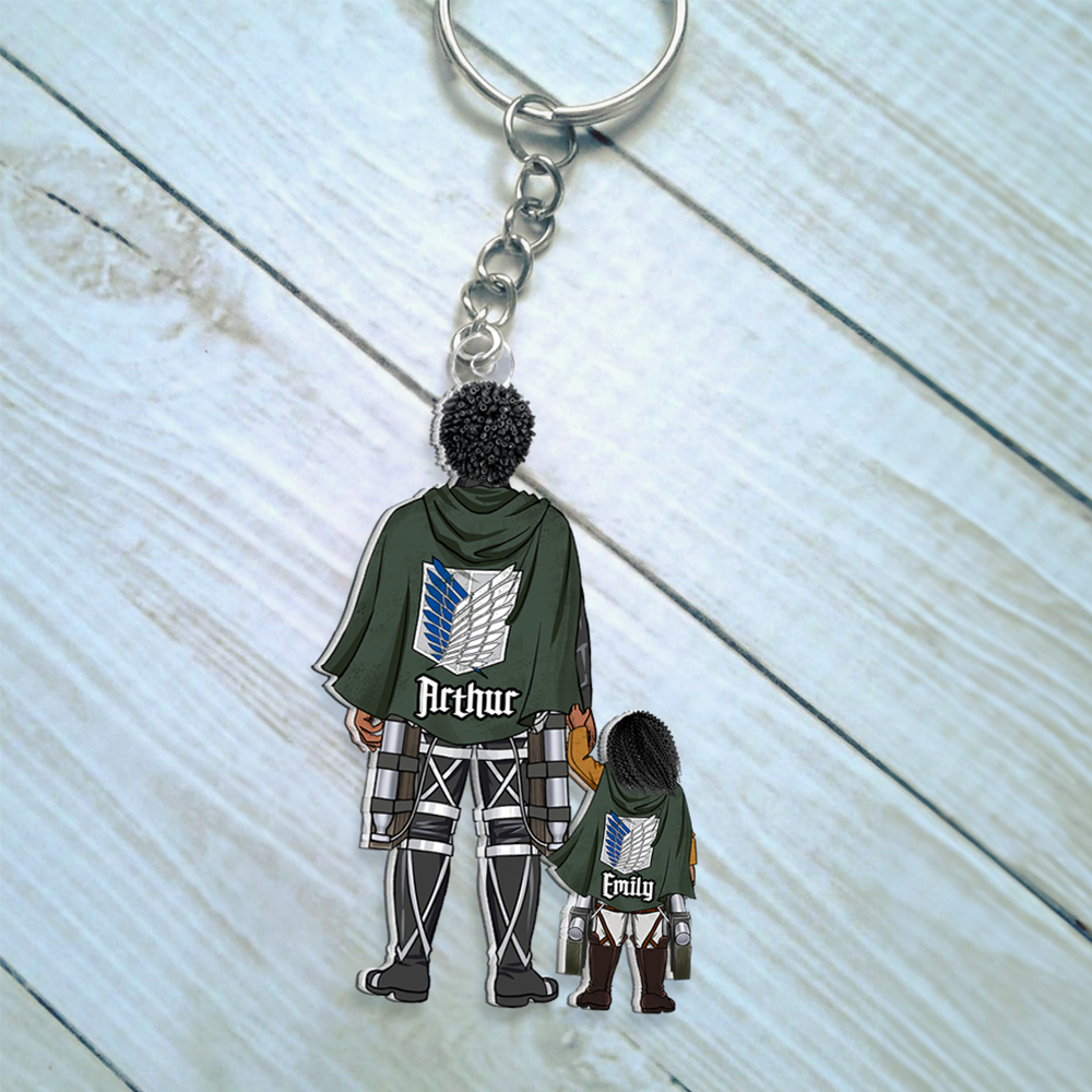 Destruction Dad Keychain Personalized Gifts For Dad 06QHHU020525HH-Homacus