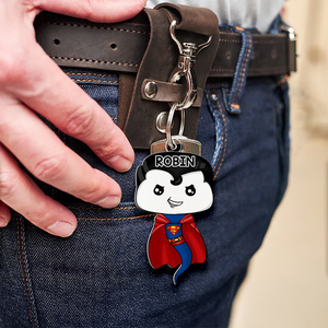 Personalized Gifts For Superhero Fans Keychain 03QHHU260225HA-Homacus