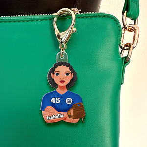 Personalized Gifts For Baseball Lovers Keychain 043qhhu200125hg-Homacus