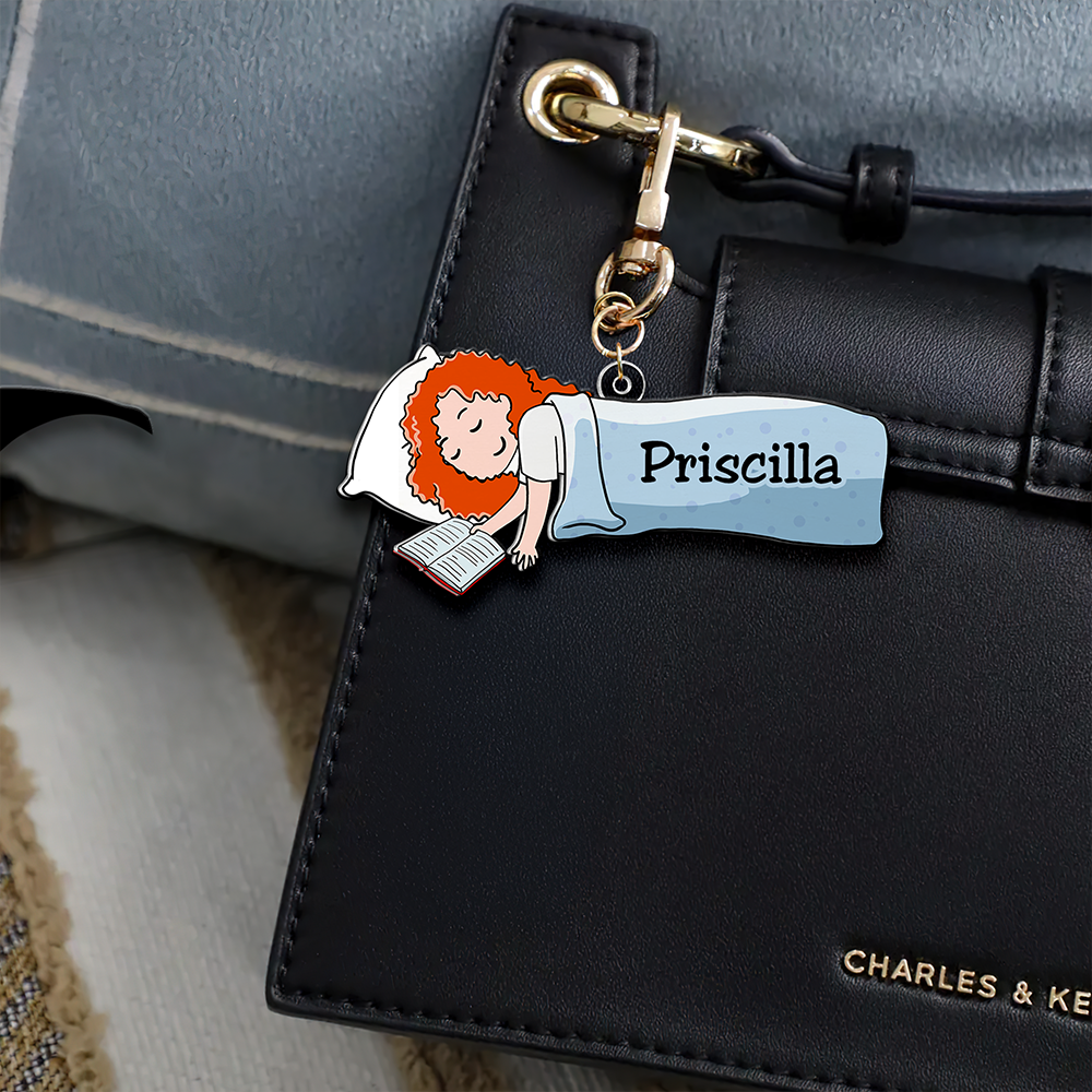 Personalized Gifts For Book Lover Keychain 04QHHU220125HH-Homacus