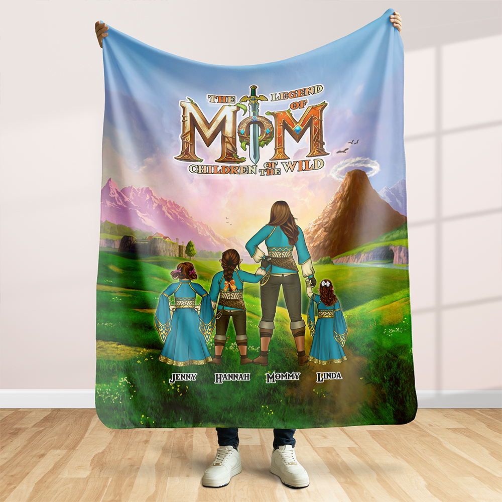 Personalized Gifts For Mom Blanket - The Legend Of Mom Mother's Day 05ACHU210325HG-Homacus