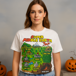 Fantasy Quest Map Shirt – Retro Gift For Movie Fans 109laxx180725-Homacus