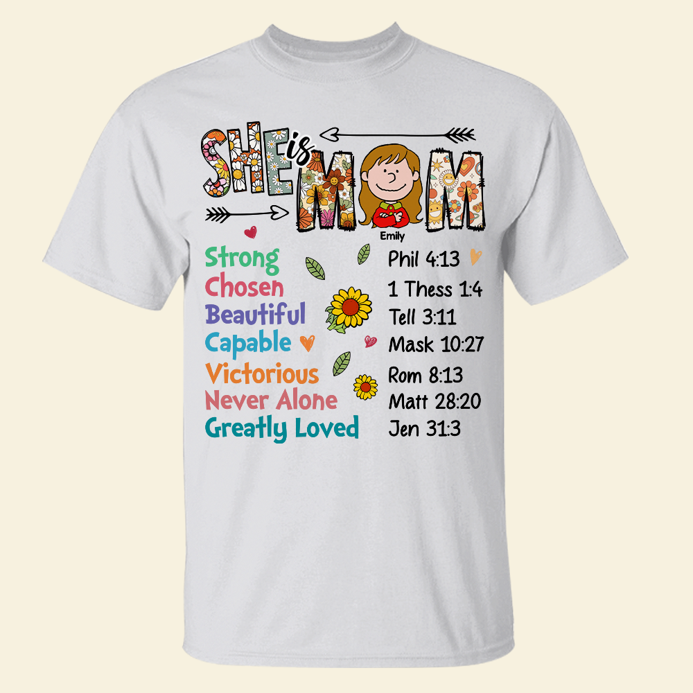 Personalized Gifts For Mom Shirt 01xqpu200225 She Is Mom-Homacus