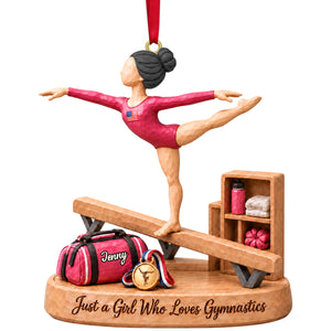 Beauty In Every Leap Christmas Ornament - Personalized Gifts For Gymnastics Lovers 05TTTN121026-Homacus