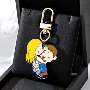 Personalized Gifts For Couple Keychain, Custom Job 01qhqn160125hg-Homacus