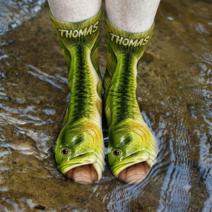 Big Catch Fishing Socks - Personalized Gifts For Fishing Lovers 03hulu210926-Homacus