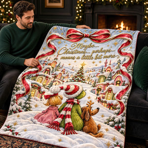 Shining Christmas Blanket - Personalized Christmas Gifts 03padt061026