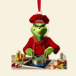 Personalized Gifts For Chef Acrylic Ornament 01xqpu141124-Homacus