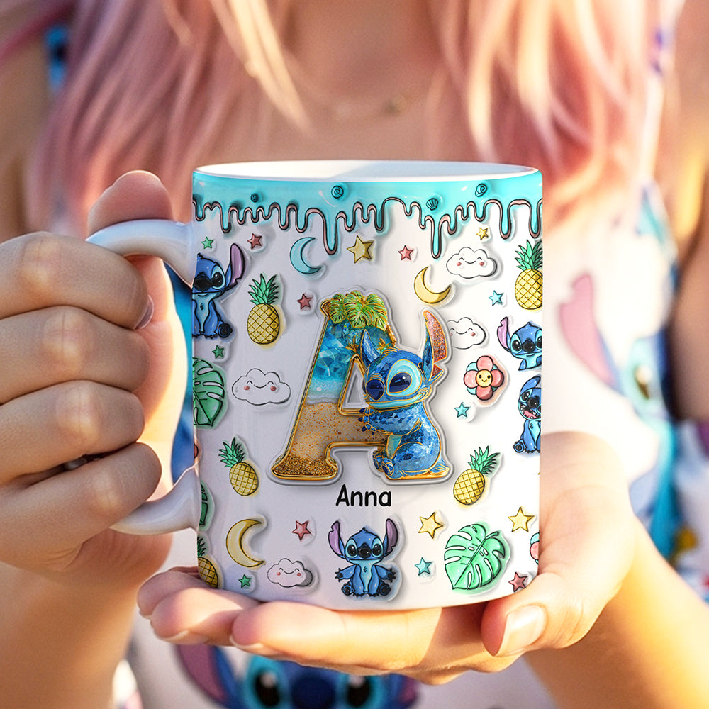 Custom Alphabet Letter Coffee Mug – Personalized Gifts for Cute Monsters 01tgqn110625-Homacus