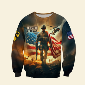 Veteran 3D Shirt - Personalized Gifts For Veteran 01hupu130625-Homacus