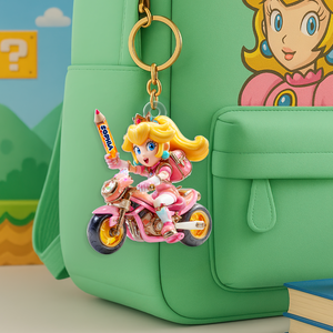 Personalized Gifts For Car Game Fans Keychain, Back To School 05TGPU170625-Homacus