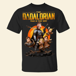 Dad Of The Galaxy Adventure Shirt - Personalized Gifts For Dad 01HUTN230526-Homacus