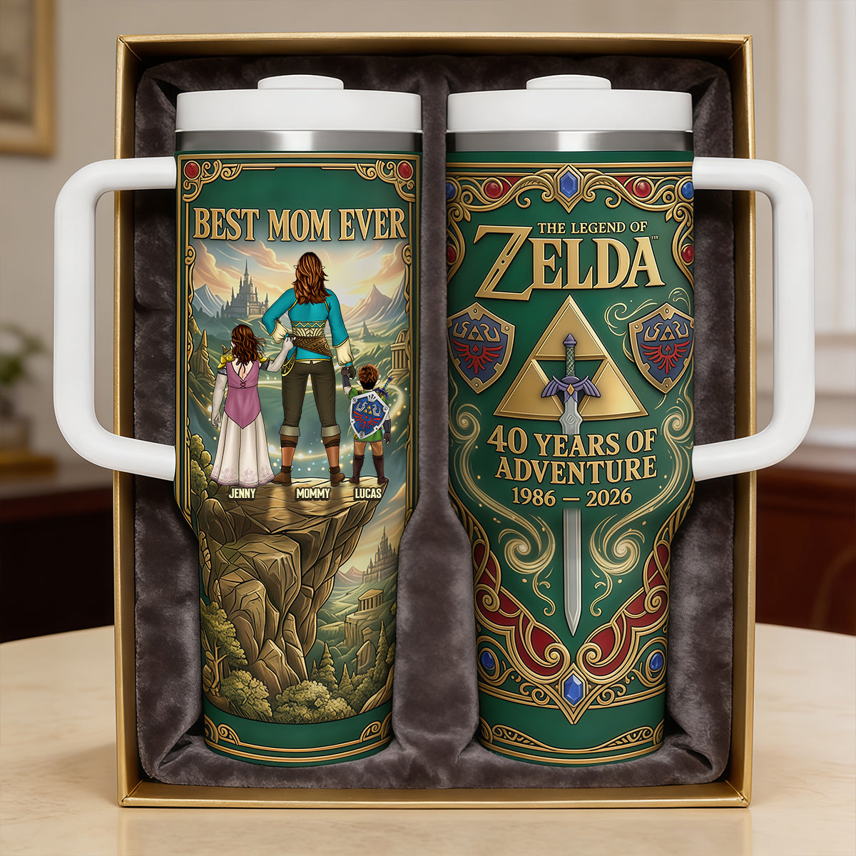 Legendary Adventure Mom Tumbler - Personalized Gifts For Mom Travel Tumbler 022NATN050326HG-Homacus