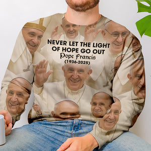 Never Let The Light Of Hope Go Out Shirt - Gift For Christian 01NAQN230425-Homacus