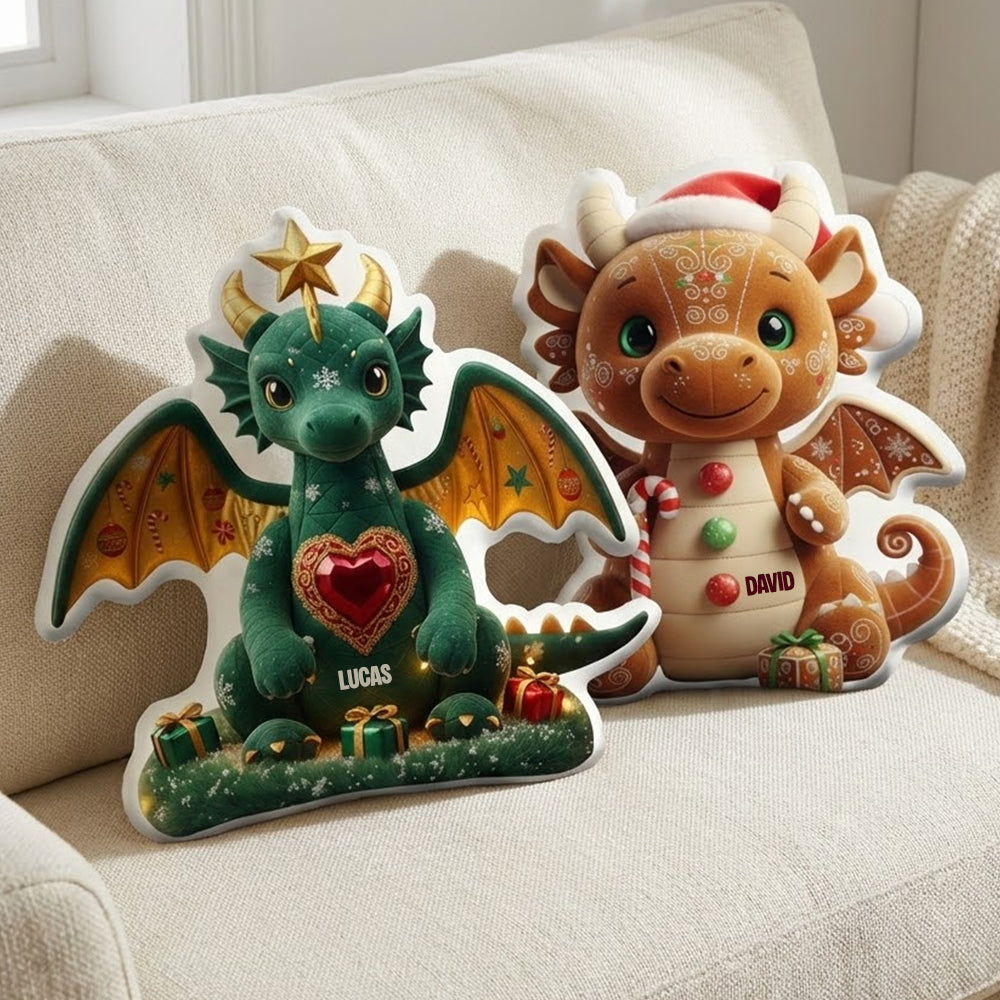 Cute Dragon Pillow Personalized Gifts For Christmas 03patn051125-Homacus
