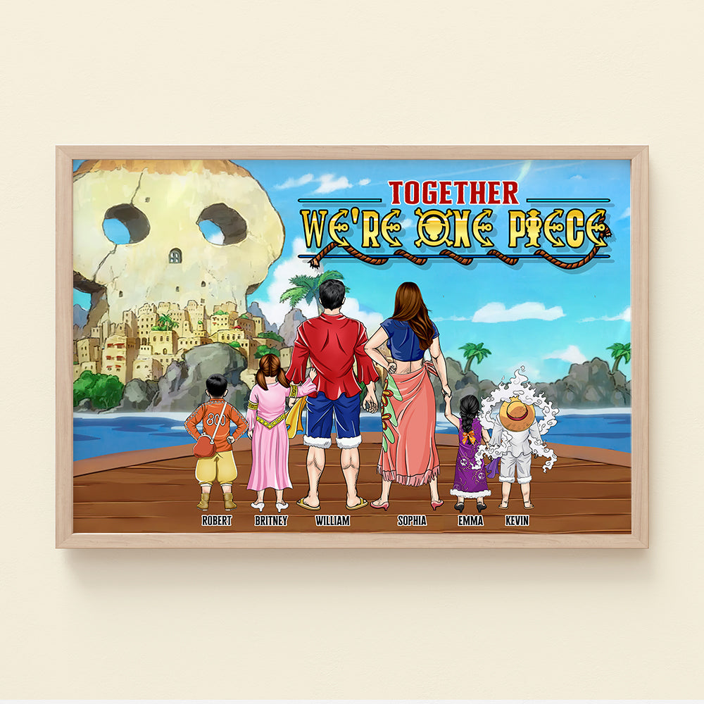 Personalized Gifts For Family Canvas Family Together 05HUDT210324PA-Homacus