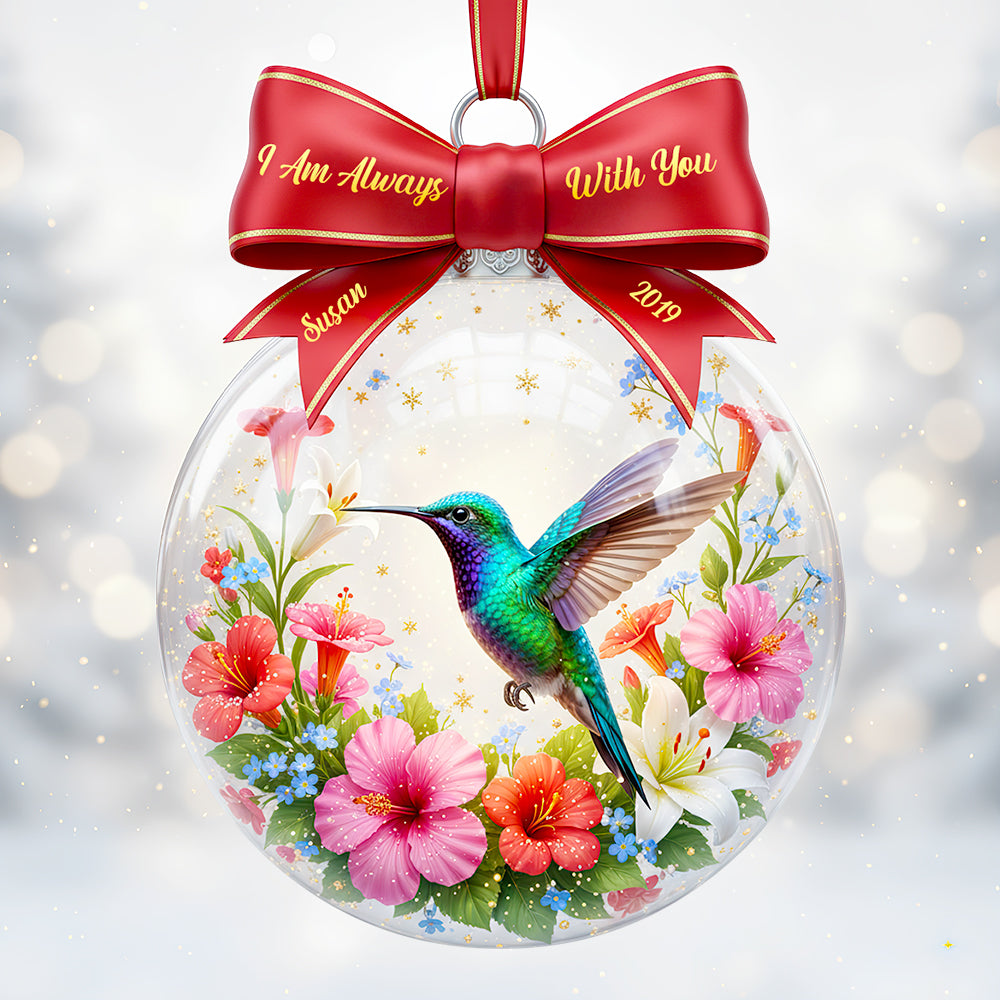 Cardinals From Heaven Christmas Ornament – Personalized Memorial Gifts 02HUDT111025-Homacus
