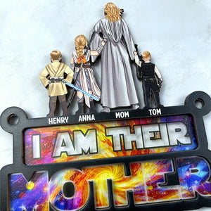 Personalized Gifts For Mom Suncatcher Ornament, Stunning Galaxy 01QHDT140225DAHHHG-Homacus