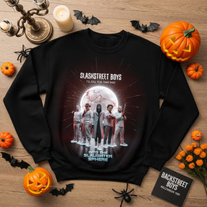 Slasher Boy Band Shirt, Halloween Gifts For Horror Fans 03qhdt230825-Homacus