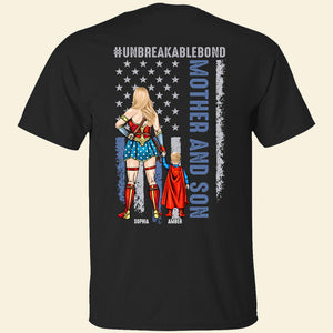 Personalized Gifts For Mom Shirt Unbreakable Bond Mother And Son 05acdt250324pa-Homacus