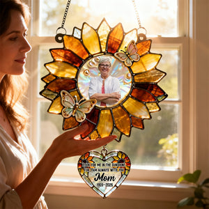 Heaven Memorial Suncatcher - Custom Photo Gifts 03natn100226-Homacus