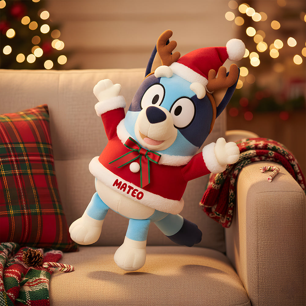 Happy Santa Christmas Pillow Personalized Gifts 06PADT101125-Homacus