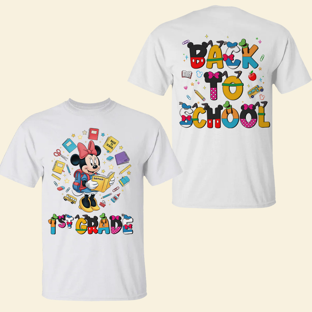 Back To School Kid Shirt - Personalized Gifts For Kid 03HUPU030725-Homacus