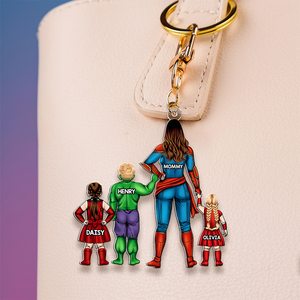 Personalized Gifts For Mom Keychain 07QHHU240225PA-Homacus