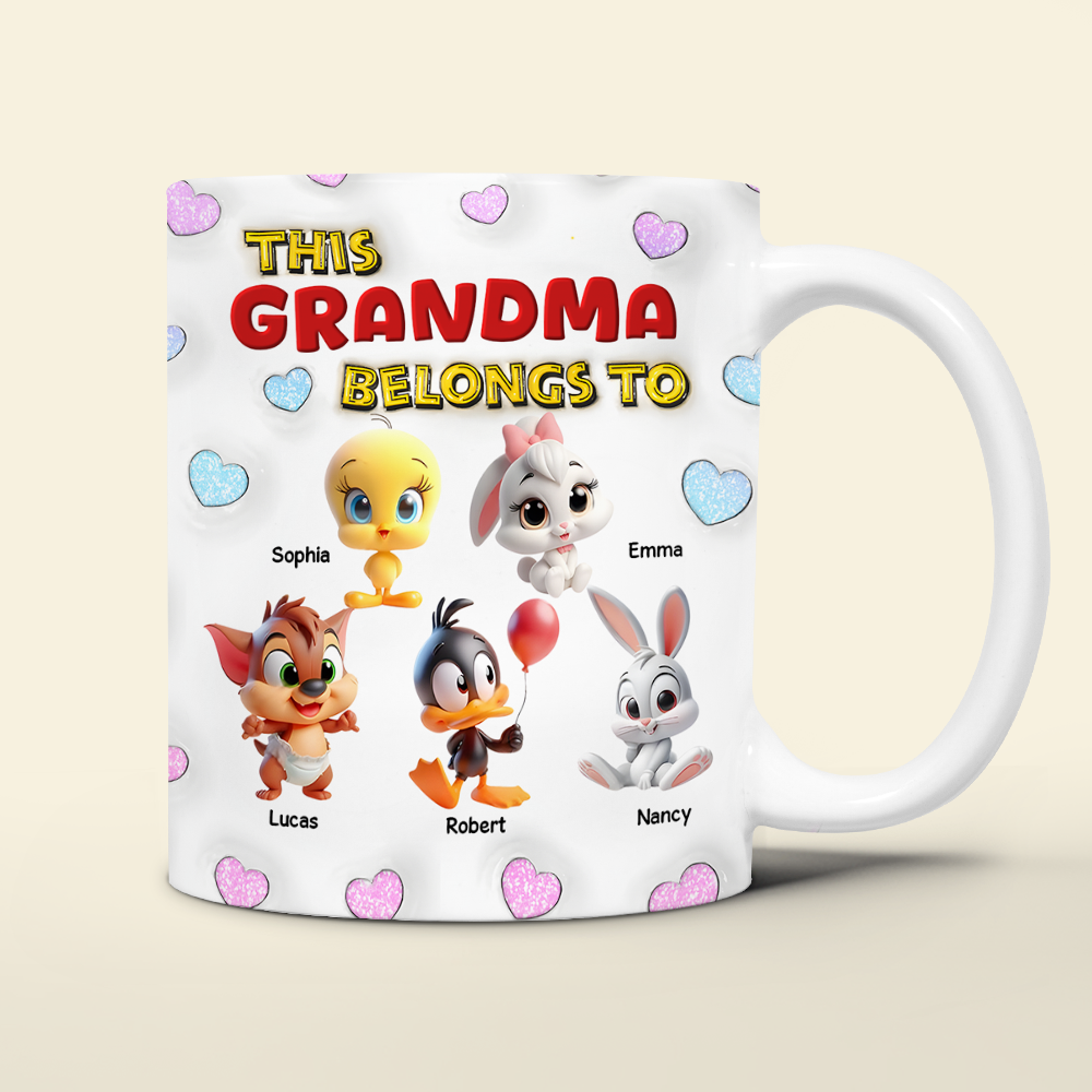 Personalized Gifts For Mom Coffee Mug 02kapu260225 This Mom Belongs To-Homacus