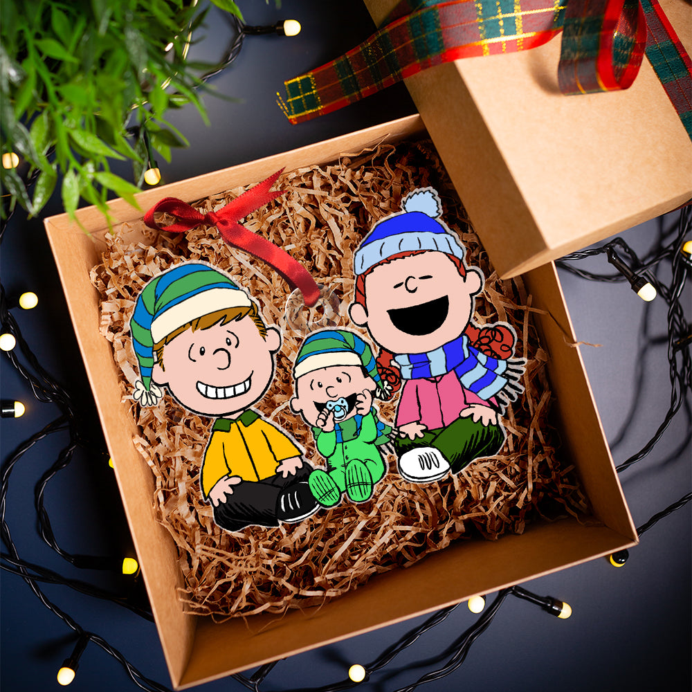 Family Christmas Ornament - Personalized Gifts For Family 05acqn191124hh-NEW-Homacus