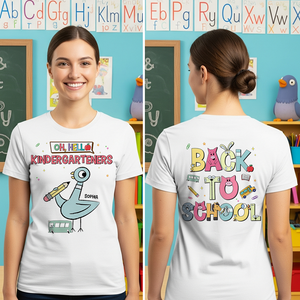 Back To School Shirt - Personalized Gifts For Teacher 02HUPU120725-Homacus