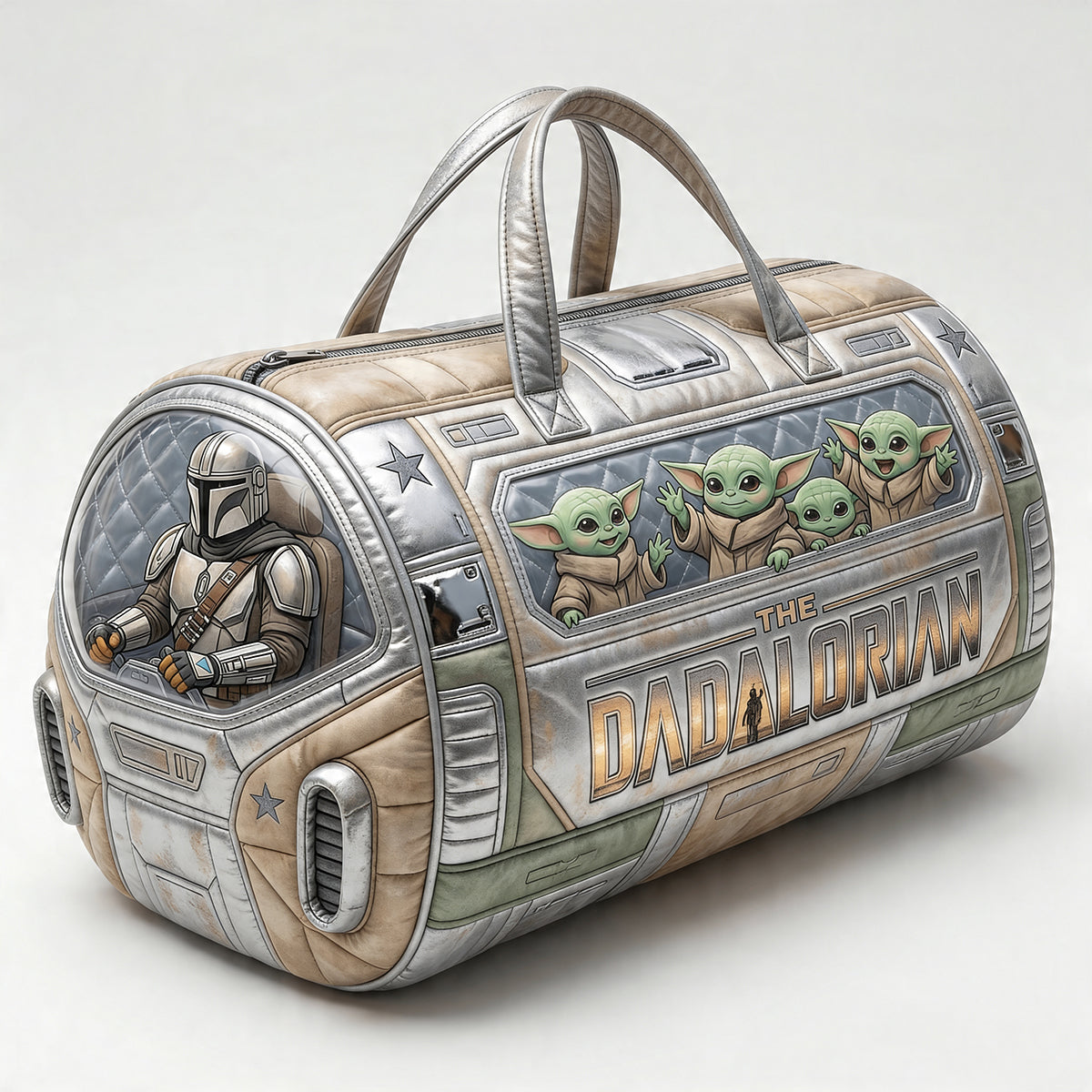 The Dad Guardian Quilted Duffle Bag Personalized Gifts For Dad 01NATN220426-Homacus