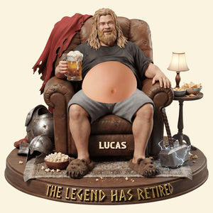 The Legend Has Retired Anti-collision Acrylic Fridge Magnet - Personalized Gifts 04natn190626-Homacus