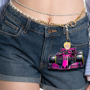 Personalized Gifts For Racers Keychain 05OHQN080225HG-Homacus