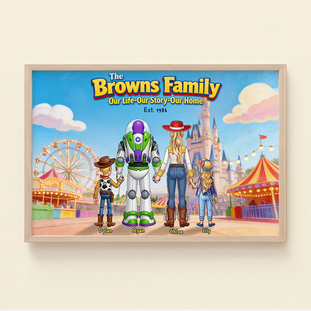 Family Adventure Canvas - Personalized Gifts For Family 02HUDT200626-Homacus