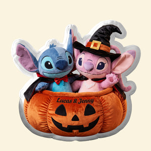 Spooky Sweetheart Custom Shaped Pillow - Personalized Gifts For Couples 01pgtn240826