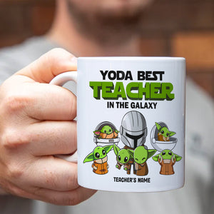 Personalized Gifts For Teacher Coffee Mug The Force Is Strong 06qhtn280722-Homacus