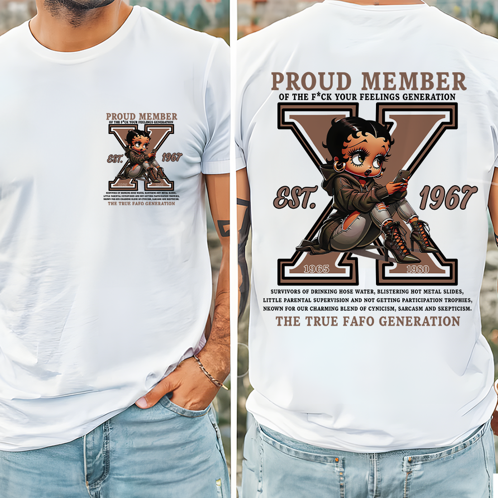Custom Year Generation X Shirt 224acxx260824-Homacus