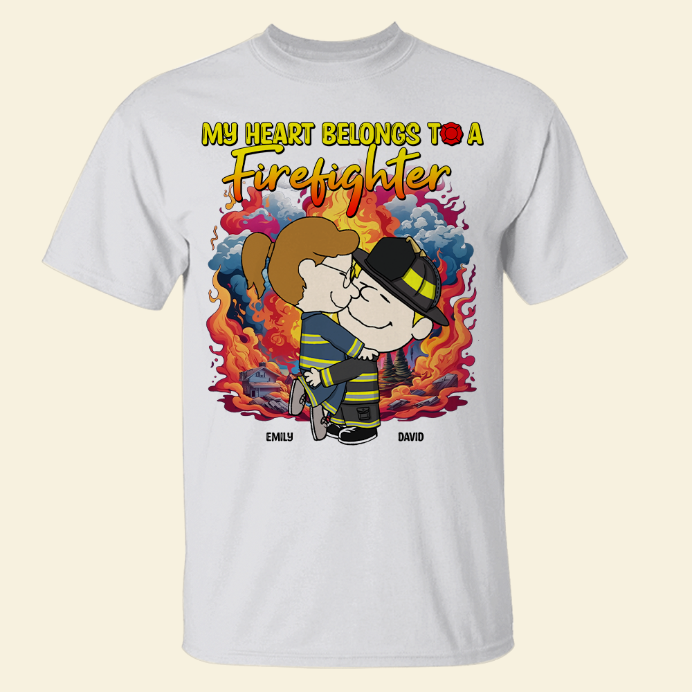 Personalized Gifts For Firefighter Couple Shirt 04xqpu220125hg-Homacus