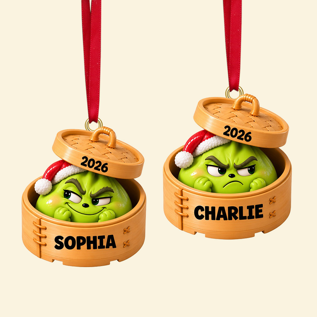 Dumpling Christmas Ornament - Personalized Gifts For Christmas 02natn090926-Homacus