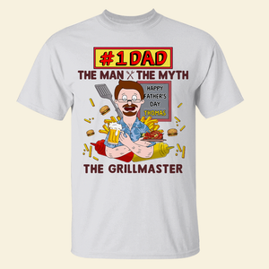Personalized Gifts For Dad Shirt 01hupu170225hg The Grillmaster-Homacus