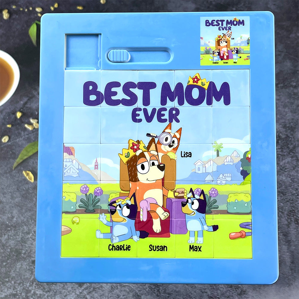 Personalized Gifts For Mom Sliding Puzzle 03natn160425-Homacus